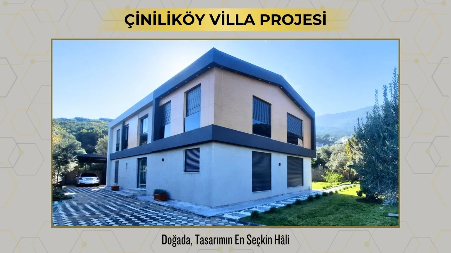 Çiniliköy Villa Projesi - Doğada, Tasarımın En Seçkin Hâli