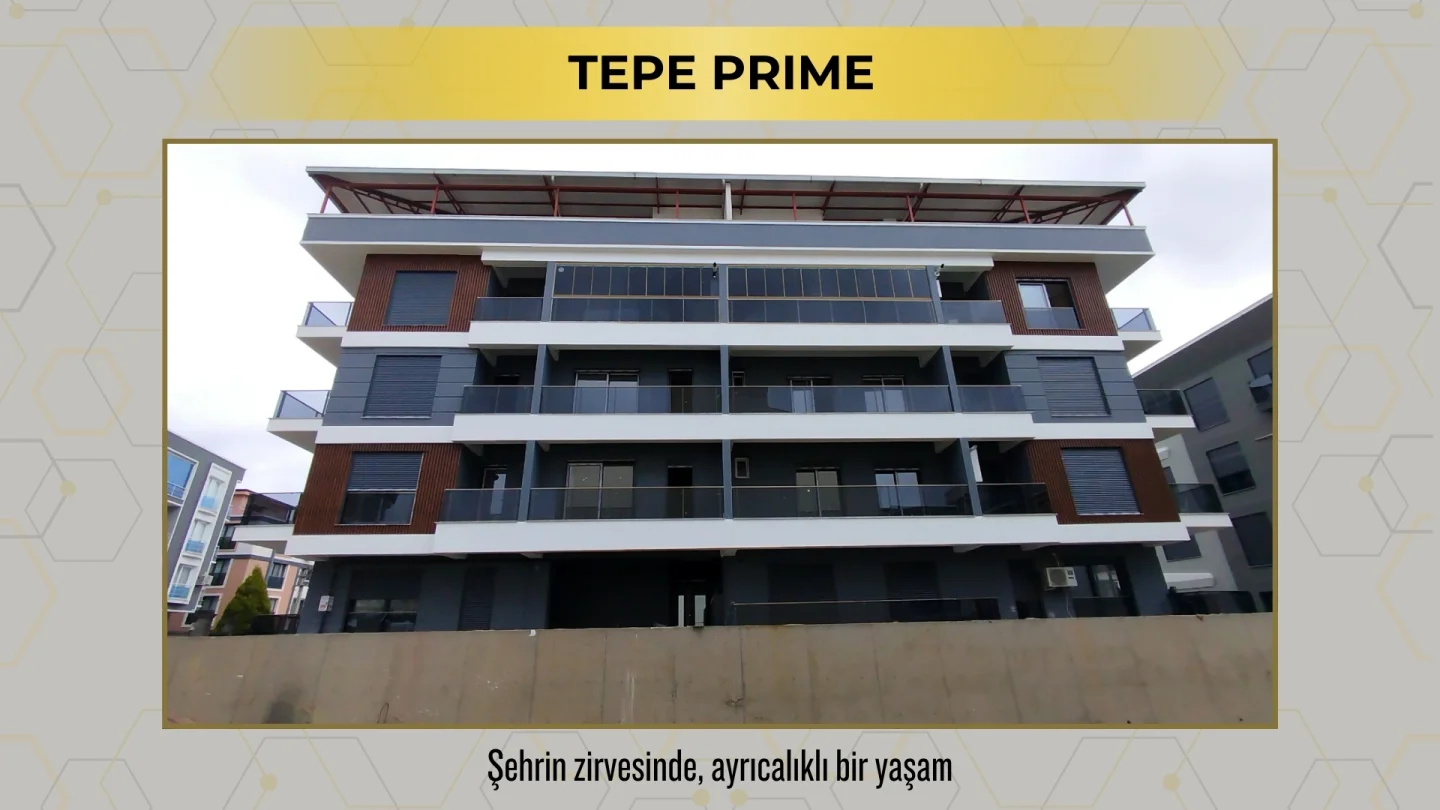 TEPE PRIME: Şehrin Zirvesinde Ayrıcalıklı Bir Yaşam!